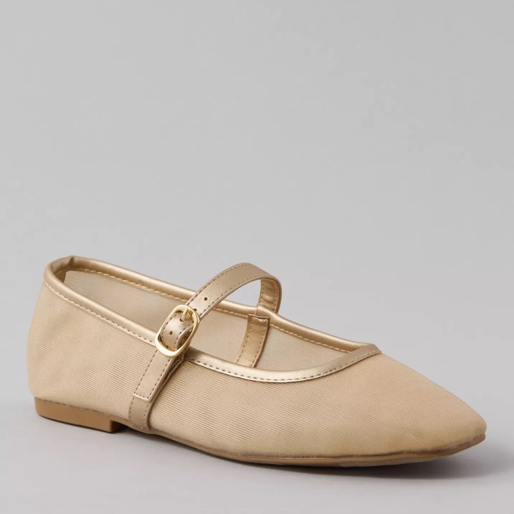 AE Mesh Slip-On Ballet Flat